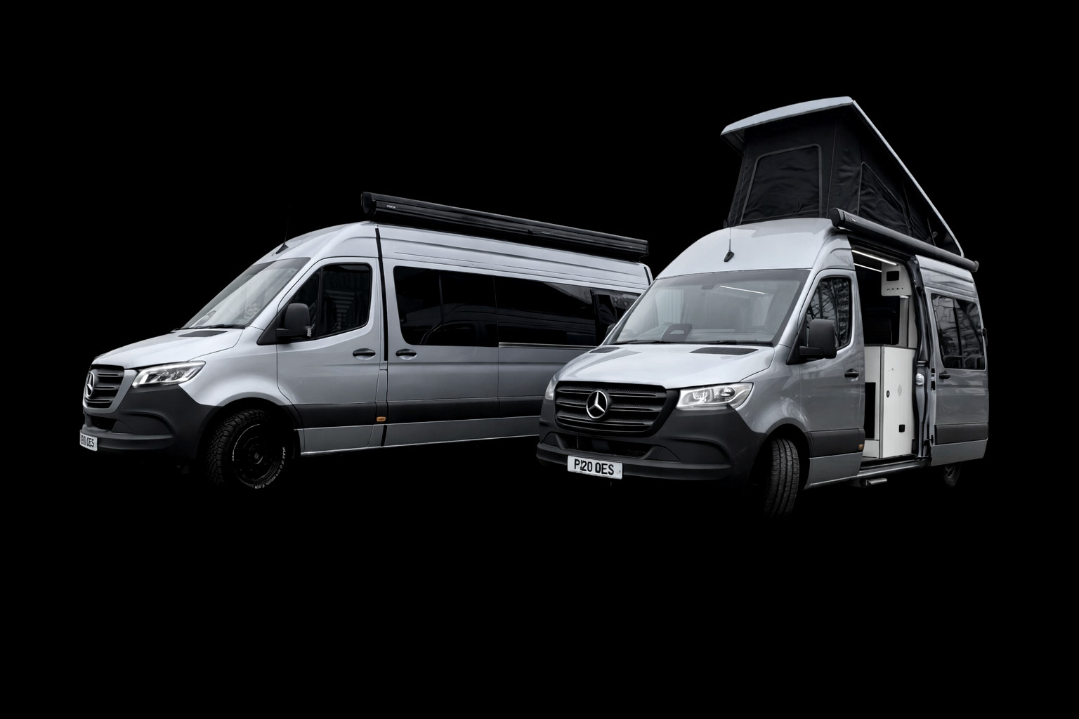 Two large van conversions