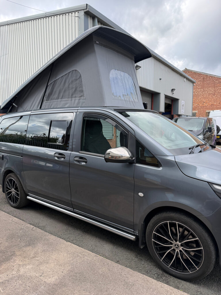 Mercedes Vito pop top campervan conversion