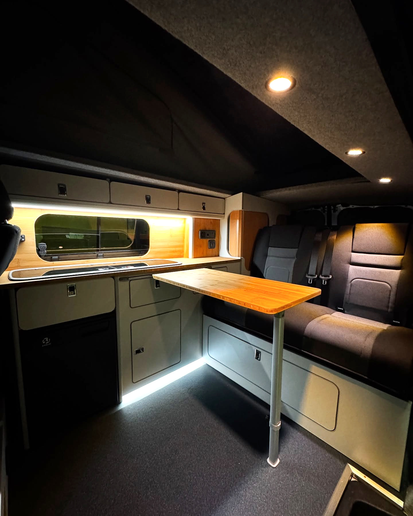 Mercedes Vito conversion kitchen